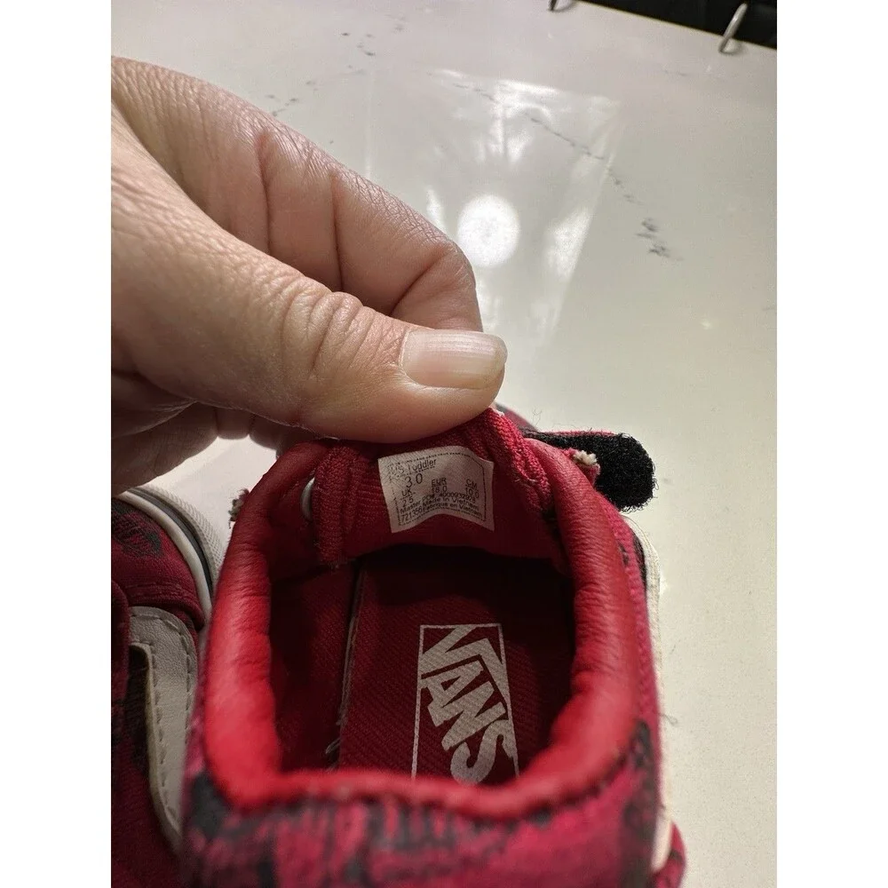 Vans toddler size